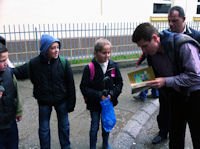 Marinaj signs autographs in Kotor, Montenegro